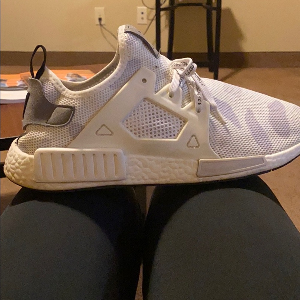 Adidas NMD XR1 duck camouflage and white